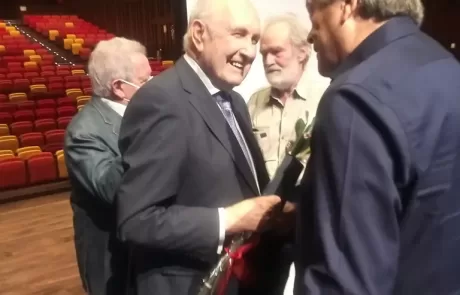 Premio de la Sgae a Gonzalo García-Pelayo y colaboradores por los primeros 50 años de carrera.