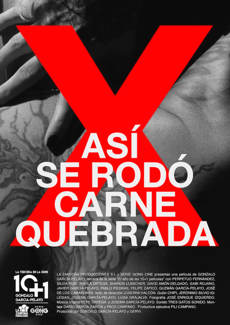 CARTEL-ASI-SE-RODO-CARNE-QUEBRADA-GONZALO-GARCIA-PELAYO CARTEL de ASÍ SE RODÓ CARNE QUEBRADA GONZALO GARCIA-PELAYO