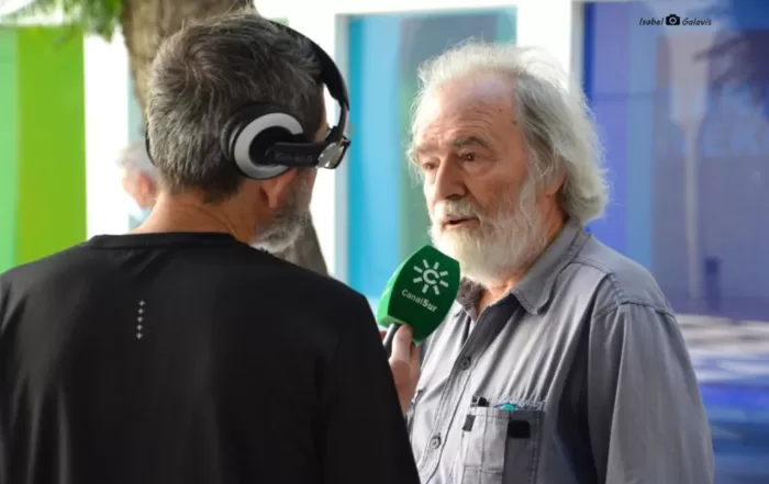 Gonzalo Garcia-Pelayo en el rodaje de una de sus 11 películas