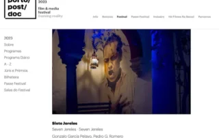 Siete Jereles de Gonzalo García Pelayo y Pedro G. Romero en PortoPostDoc 2023