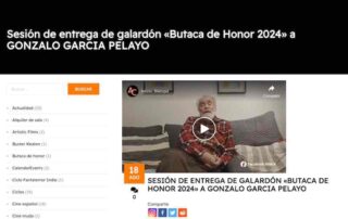 GONZALO GARCIA PELAYO Butaca de Honor