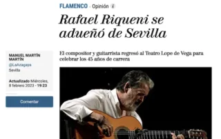 El Mundo concierto de Rafael Riqueni