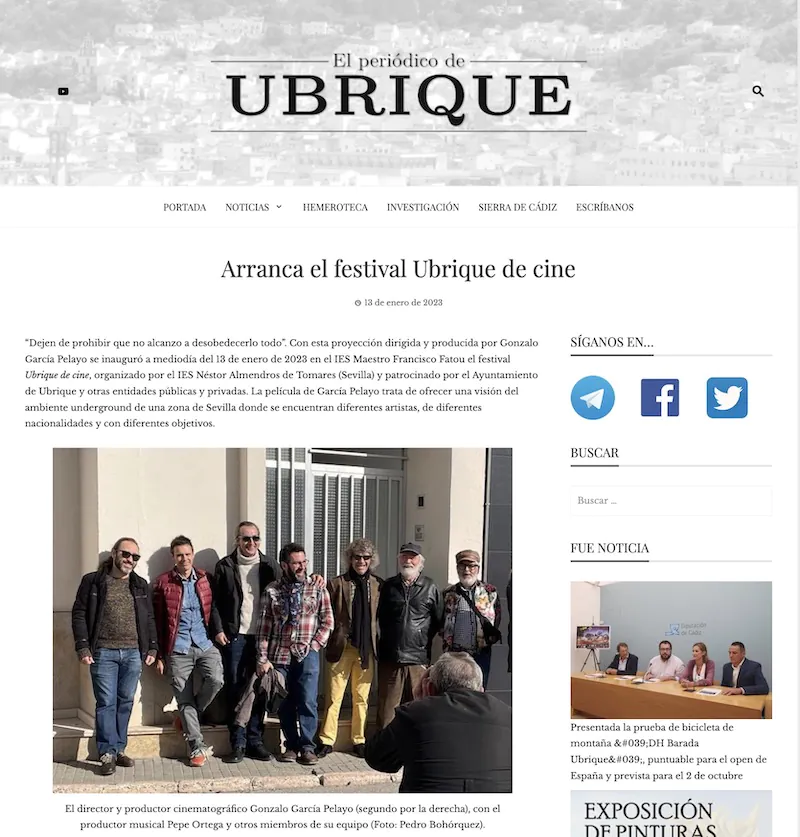Festival de cine de Ubrique