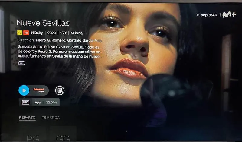 Foto de Rosalía en Nueve Sevillas