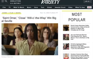 Noticias en prensa internacional Variety