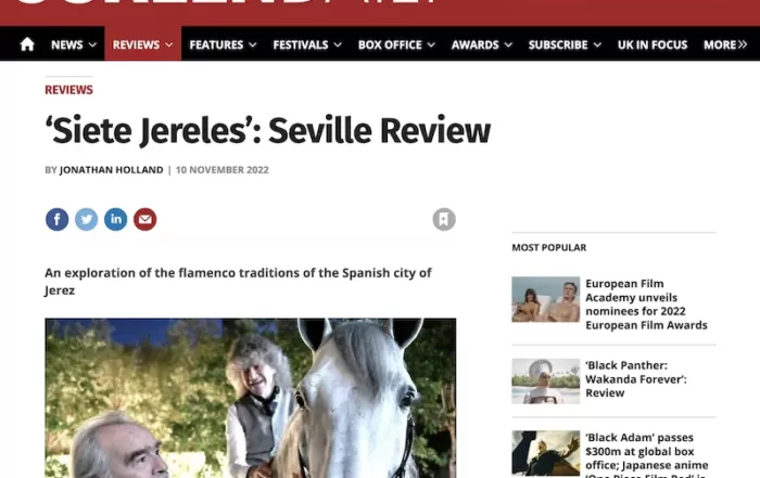 Screen Daily criticas prensa internacional