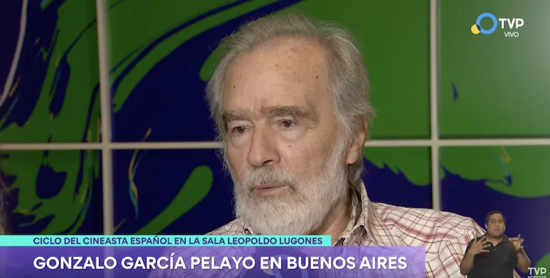 tv publica argentina Gonzalo García-Pelayo entrevistado en la TV pública argentina